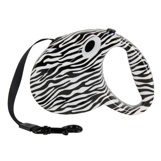 Freeshipping Auto Leash Zebia Stripe Pet Leashes